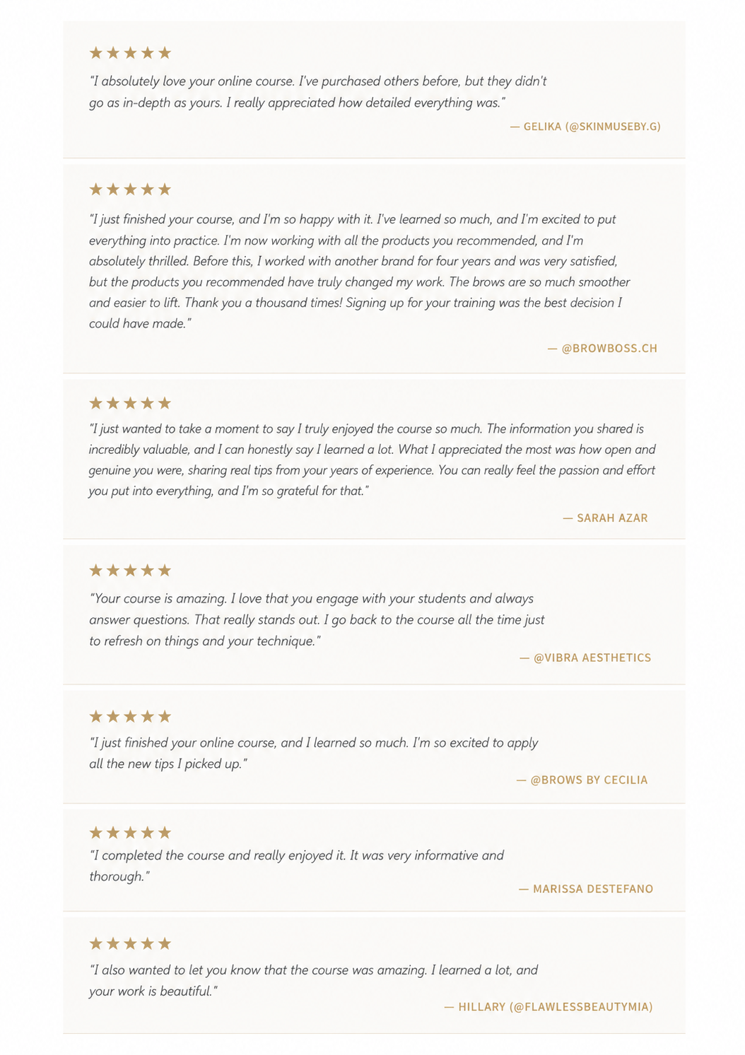 ONLINE BROW LAMINATION WAX AND TINT COURSE